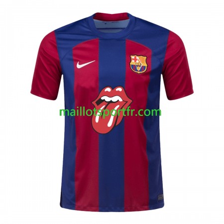 Maillot de Foot FC Barcelone Rolling Stones Domicile 2023/24 Maillot de Foot FC Barcelone Rolling Stones Domicile 2023/24